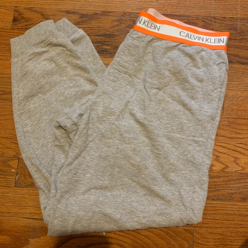 Calvin Klein Neon Logo Band Jogger Pant